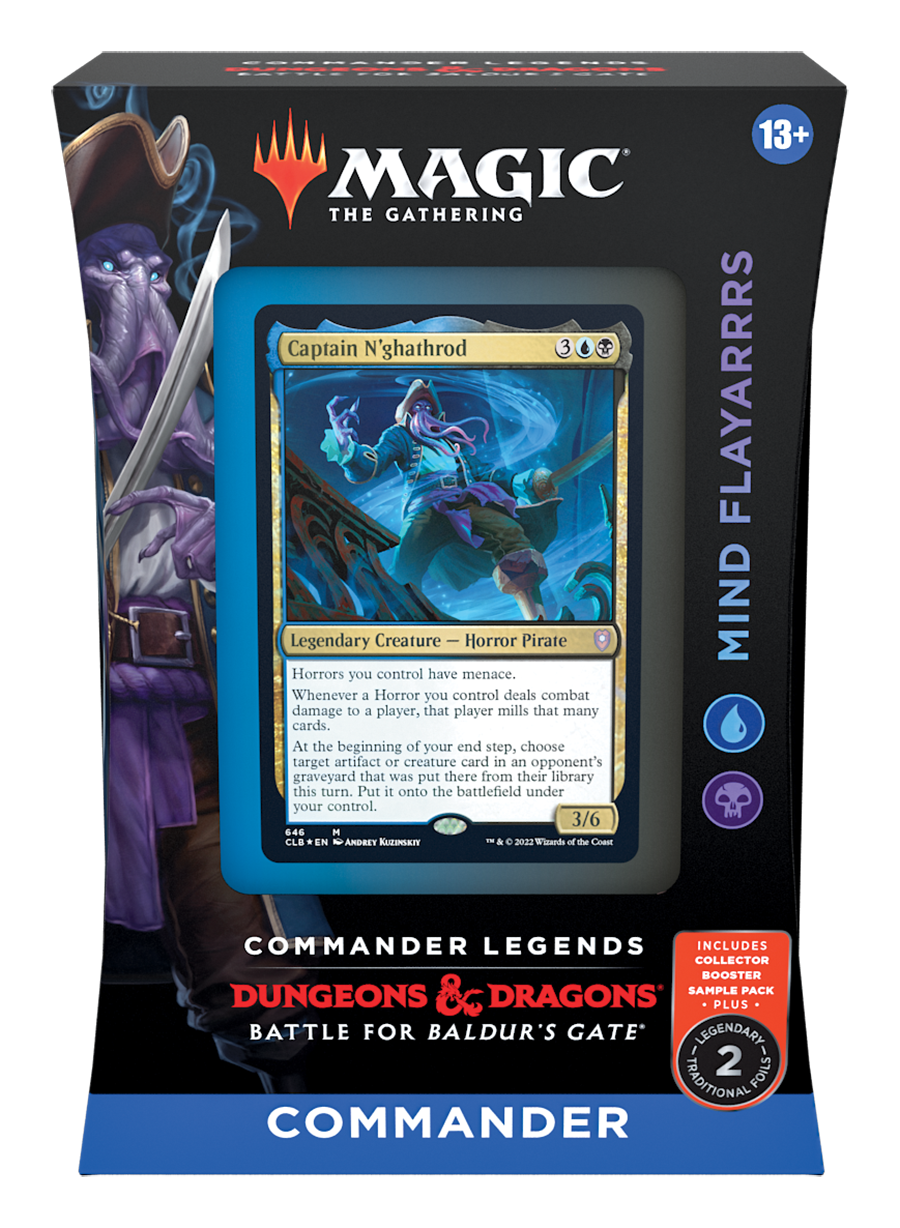 Commander Legends: Battle for Baldur's Gate - Commander Deck Display | Galaxy Games LLC