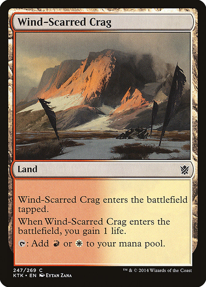Wind-Scarred Crag [Khans of Tarkir] | Galaxy Games LLC