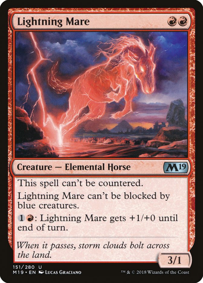 Lightning Mare [Core Set 2019] | Galaxy Games LLC
