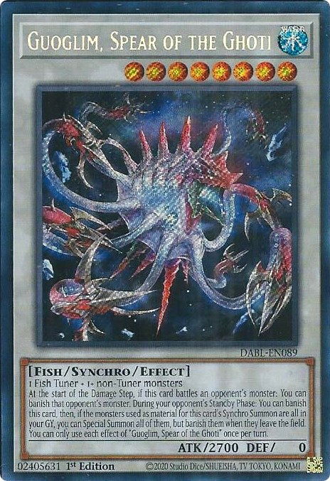 Guoglim, Spear of the Ghoti [DABL-EN089] Secret Rare | Galaxy Games LLC