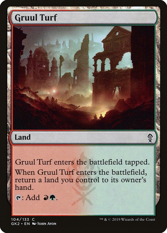 Gruul Turf [Ravnica Allegiance Guild Kit] | Galaxy Games LLC