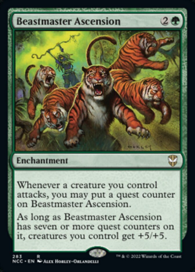 Beastmaster Ascension [Streets of New Capenna Commander] | Galaxy Games LLC