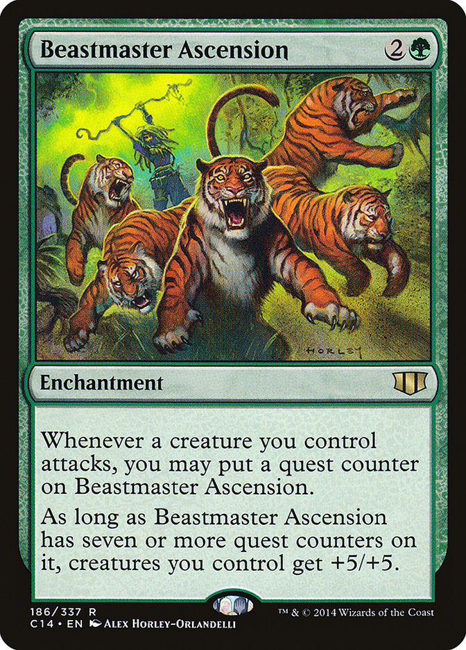 Beastmaster Ascension [Commander 2014] | Galaxy Games LLC