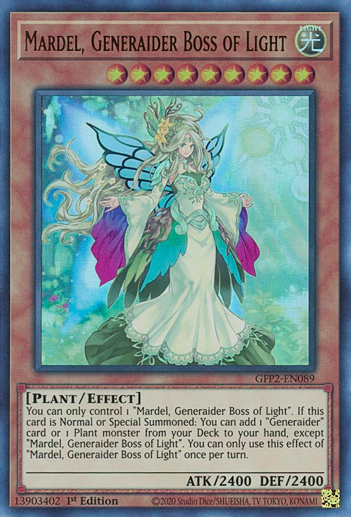 Mardel, Generaider Boss of Light [GFP2-EN089] Ultra Rare | Galaxy Games LLC