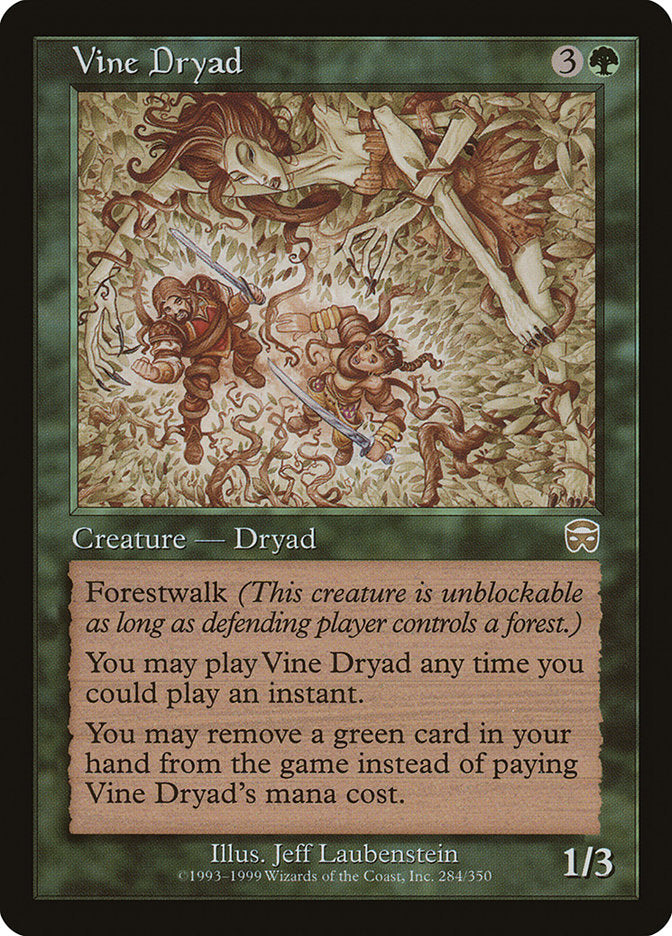 Vine Dryad [Mercadian Masques] | Galaxy Games LLC