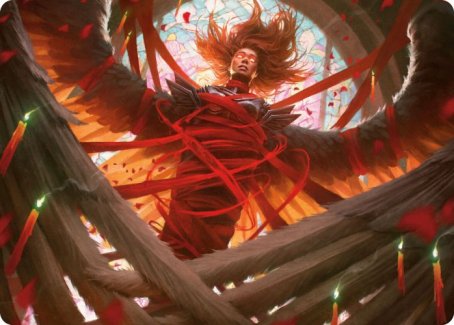 Sigarda's Imprisonment Art Card [Innistrad: Crimson Vow Art Series] | Galaxy Games LLC