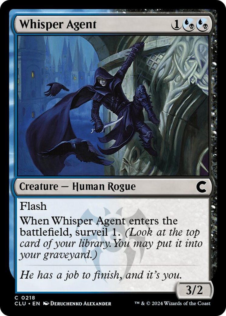 Whisper Agent [Ravnica: Clue Edition] | Galaxy Games LLC