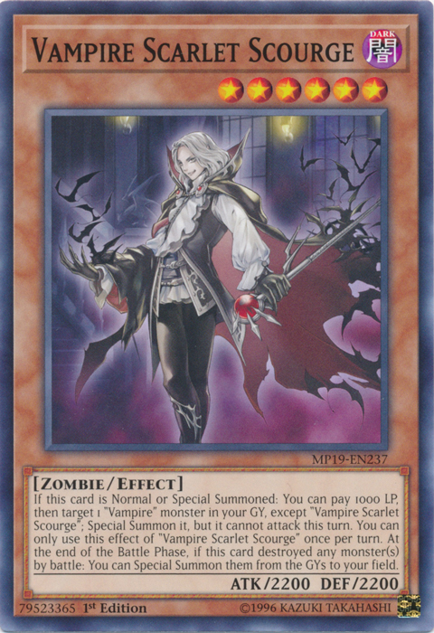 Vampire Scarlet Scourge [MP19-EN237] Common | Galaxy Games LLC