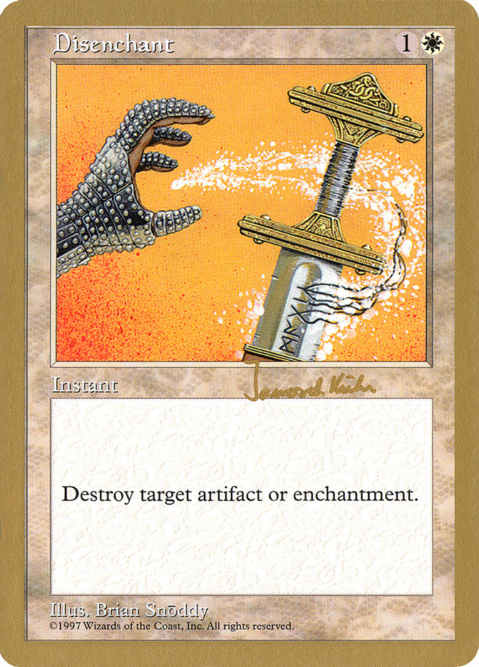 Disenchant (Janosch Kuhn) [World Championship Decks 1997] | Galaxy Games LLC