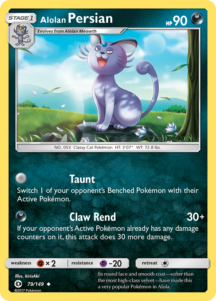 Alolan Persian (79/149) [Sun & Moon: Base Set] | Galaxy Games LLC