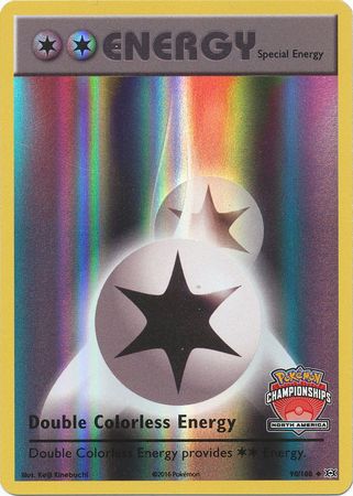 Double Colorless Energy (90/108) (NA International Championship Promo) [XY: Evolutions] | Galaxy Games LLC