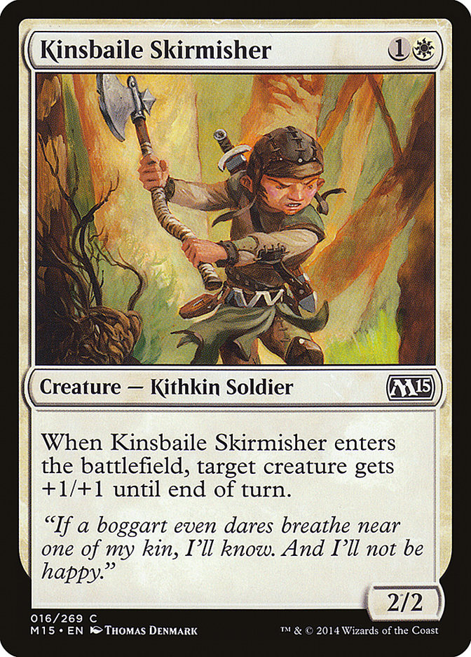 Kinsbaile Skirmisher [Magic 2015] | Galaxy Games LLC