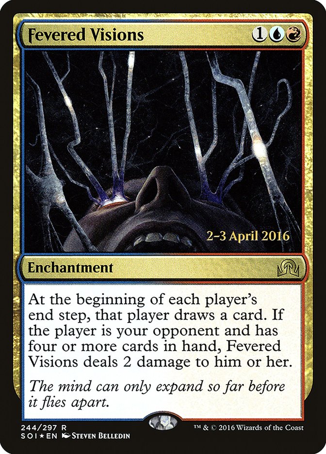 Fevered Visions [Shadows over Innistrad Prerelease Promos] | Galaxy Games LLC
