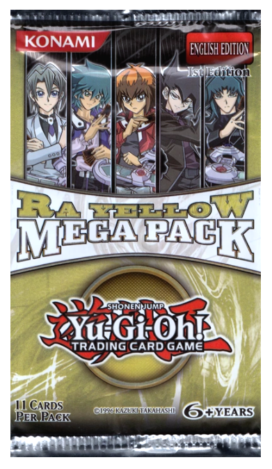 Ra Yellow Mega Pack - Booster Box (1st Edition) | Galaxy Games LLC