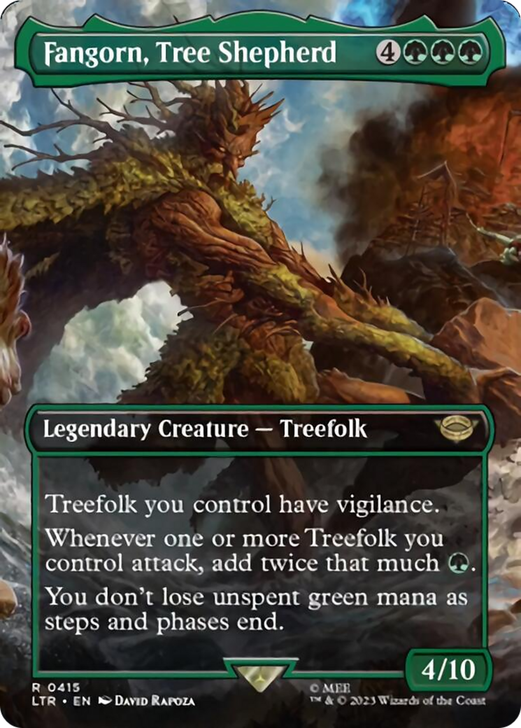 Fangorn, Tree Shepherd (Borderless Alternate Art) [The Lord of the Rings: Tales of Middle-Earth] | Galaxy Games LLC