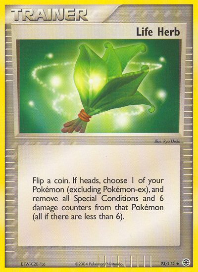 Life Herb (93/112) [EX: FireRed & LeafGreen] | Galaxy Games LLC