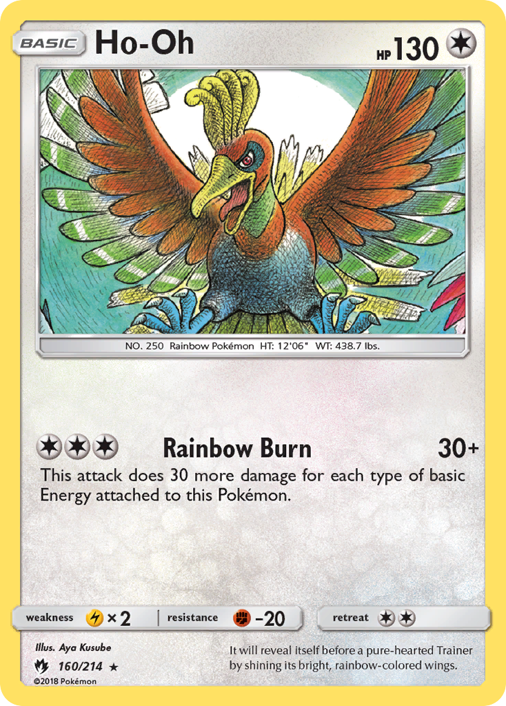 Ho-Oh (160/214) [Sun & Moon: Lost Thunder] | Galaxy Games LLC