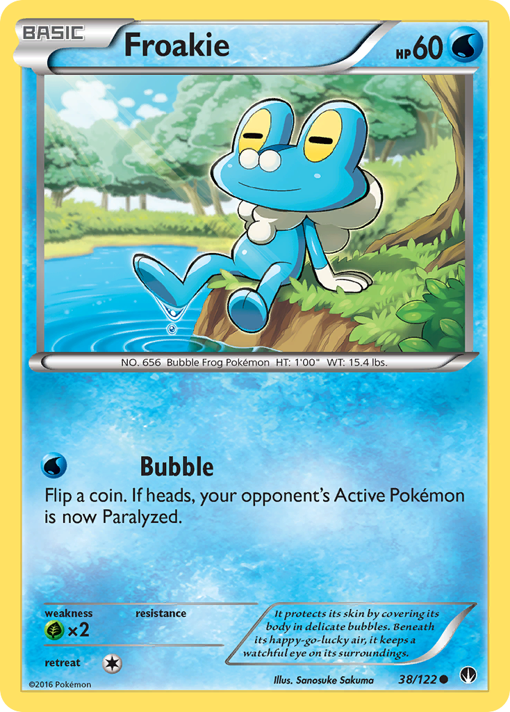 Froakie (38/122) [XY: BREAKpoint] | Galaxy Games LLC