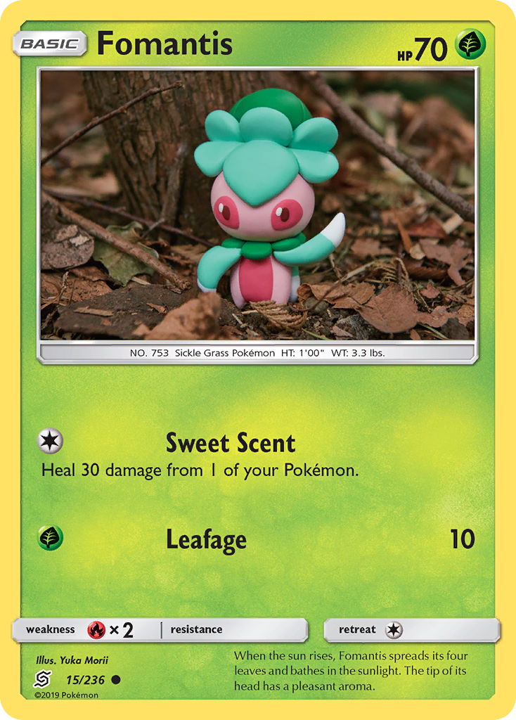 Fomantis (15/236) [Sun & Moon: Unified Minds] | Galaxy Games LLC