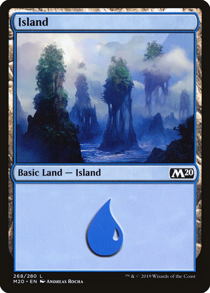 Island (268) [Core Set 2020] | Galaxy Games LLC