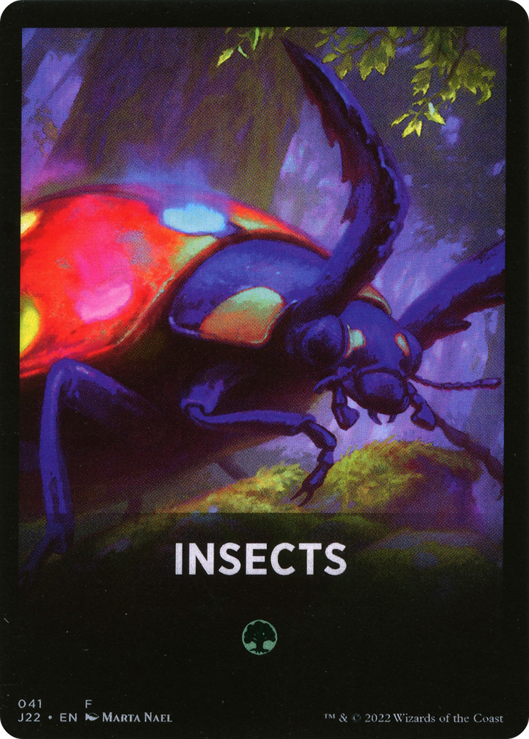Insects Theme Card [Jumpstart 2022 Front Cards] | Galaxy Games LLC