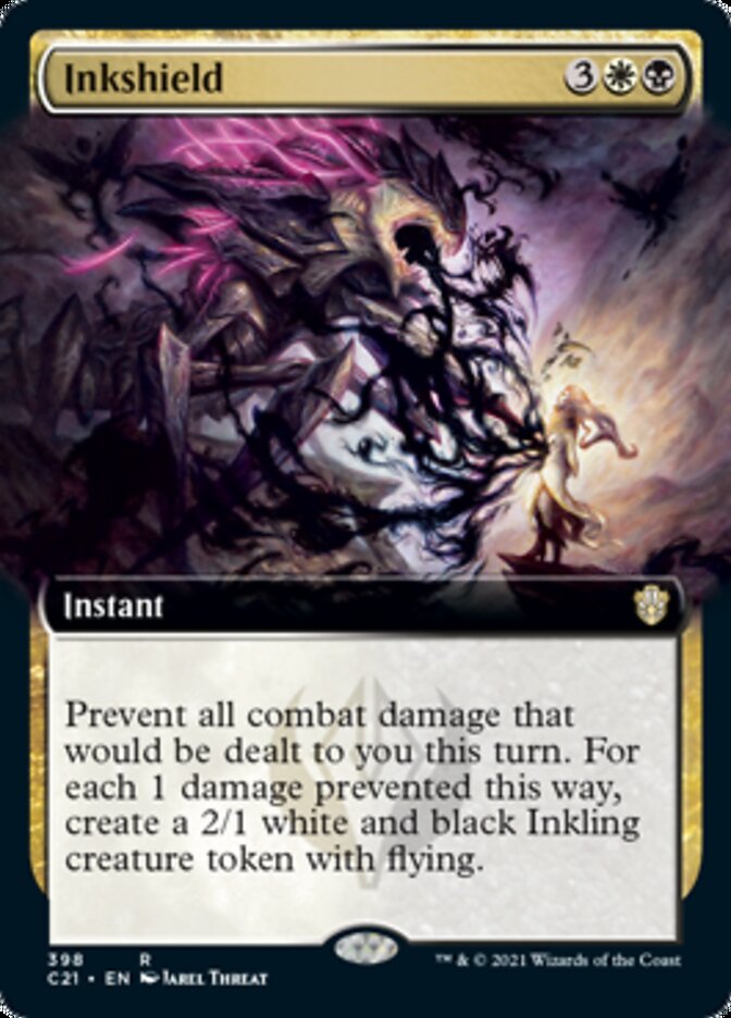 Inkshield (Extended Art) [Commander 2021] | Galaxy Games LLC