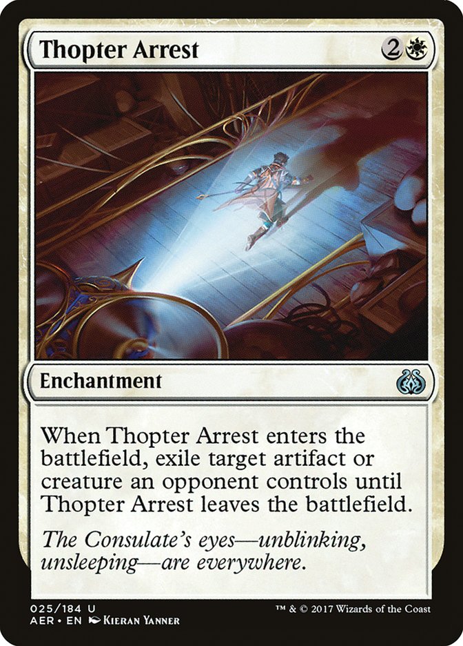 Thopter Arrest [Aether Revolt] | Galaxy Games LLC