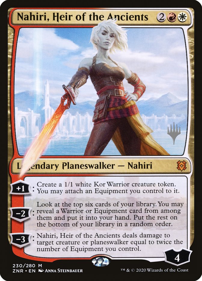 Nahiri, Heir of the Ancients (Promo Pack) [Zendikar Rising Promos] | Galaxy Games LLC