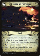 Conqueror's Galleon // Conqueror's Foothold [Ixalan Prerelease Promos] | Galaxy Games LLC