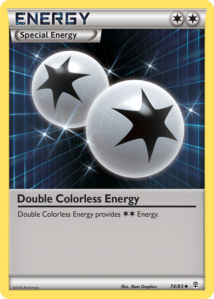 Double Colorless Energy (74/83) [XY: Generations] | Galaxy Games LLC