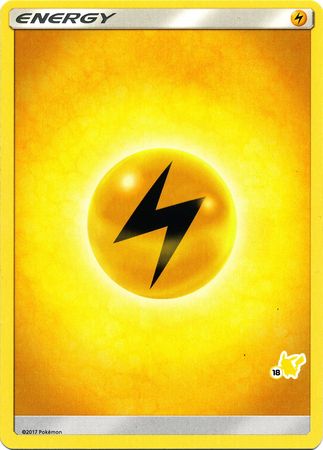 Lightning Energy (Pikachu Stamp #18) [Battle Academy 2020] | Galaxy Games LLC