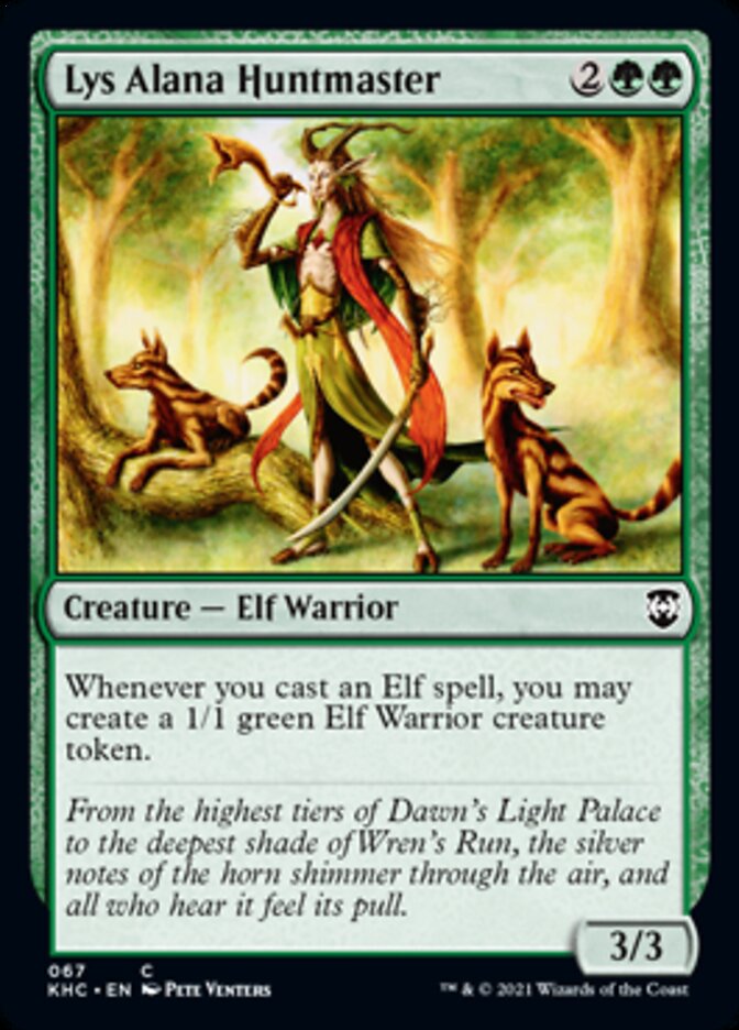Lys Alana Huntmaster [Kaldheim Commander] | Galaxy Games LLC