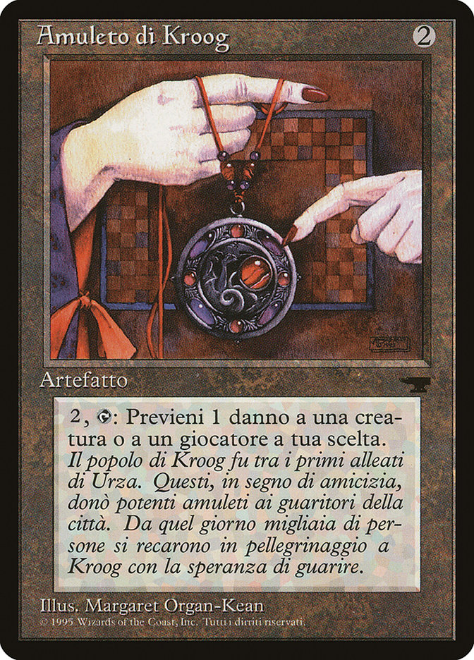 Amulet of Kroog (Italian) - "Amuleto di Kroog" [Rinascimento] | Galaxy Games LLC