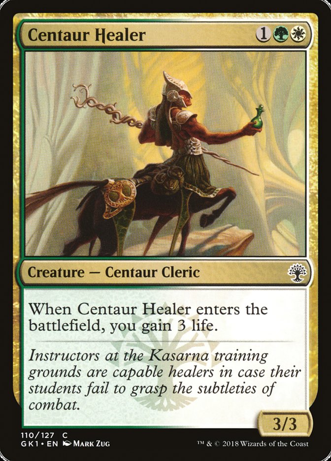 Centaur Healer [Guilds of Ravnica Guild Kit] | Galaxy Games LLC