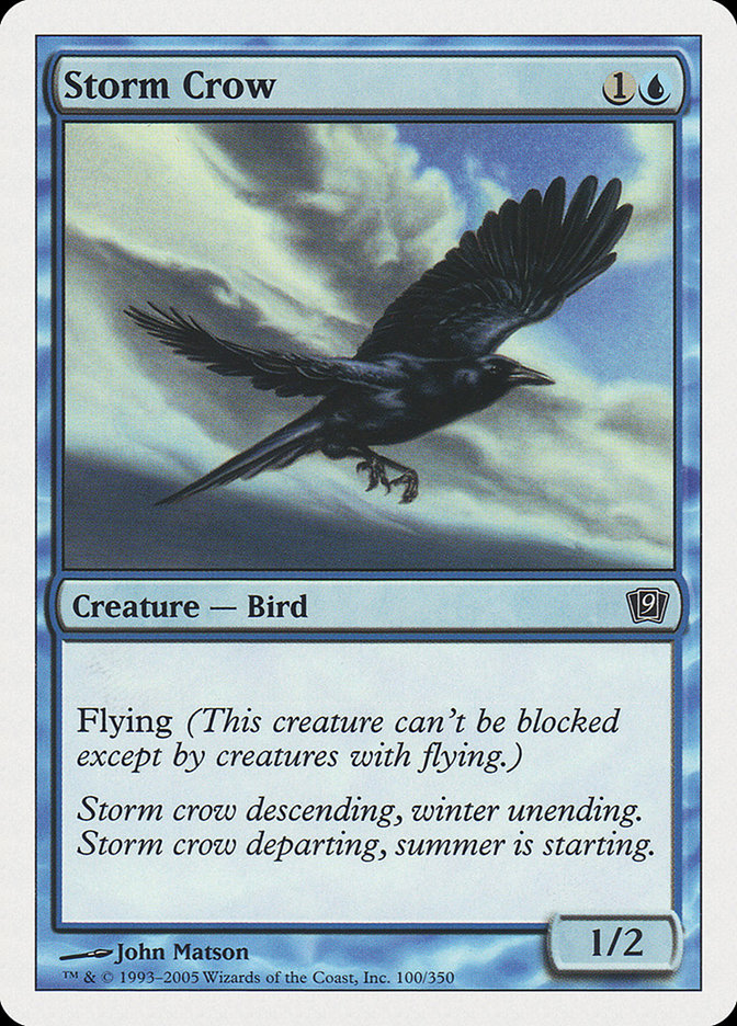 Storm Crow [Ninth Edition] | Galaxy Games LLC