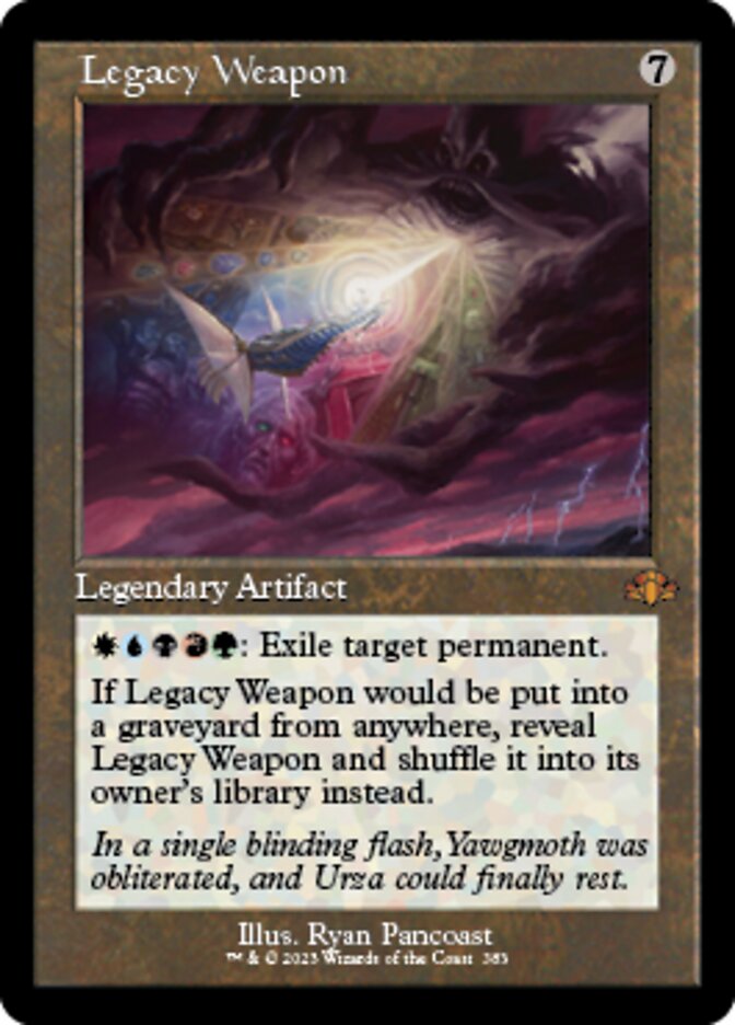 Legacy Weapon (Retro) [Dominaria Remastered] | Galaxy Games LLC