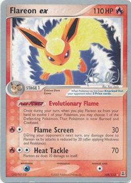 Flareon ex (108/113) (Eeveelutions - Jimmy Ballard) [World Championships 2006] | Galaxy Games LLC