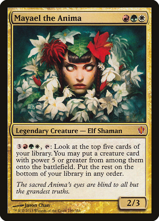 Mayael the Anima [Commander 2013] | Galaxy Games LLC