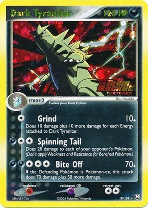 Dark Tyranitar (19/109) (Stamped) [EX: Team Rocket Returns] | Galaxy Games LLC