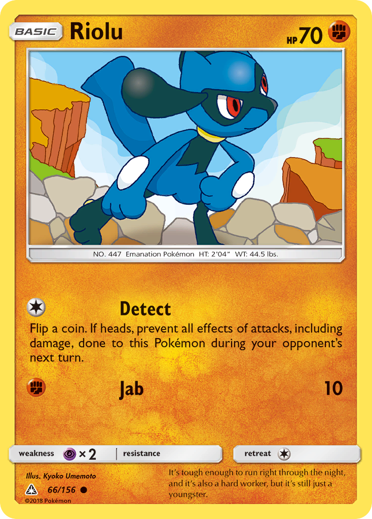 Riolu (66/156) [Sun & Moon: Ultra Prism] | Galaxy Games LLC