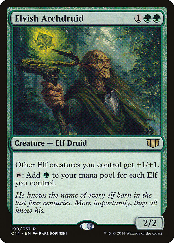 Elvish Archdruid [Commander 2014] | Galaxy Games LLC