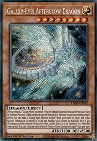 Galaxy-Eyes Afterglow Dragon [LDS2-EN052] Secret Rare | Galaxy Games LLC