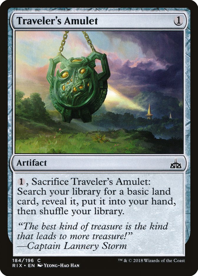 Traveler's Amulet [Rivals of Ixalan] | Galaxy Games LLC