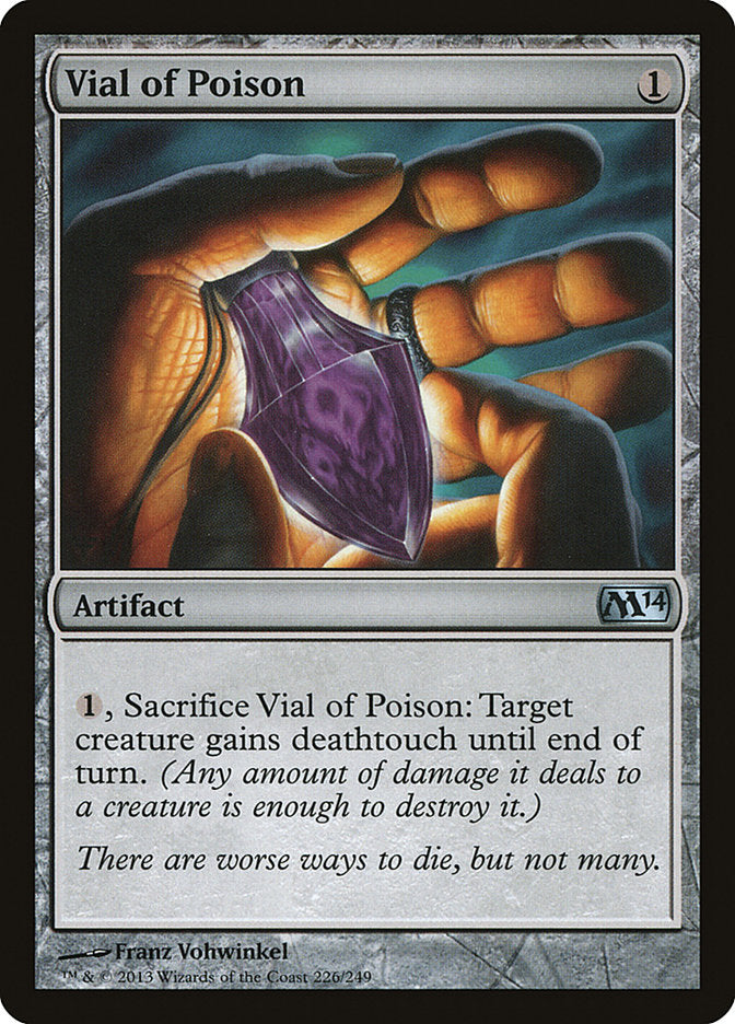 Vial of Poison [Magic 2014] | Galaxy Games LLC