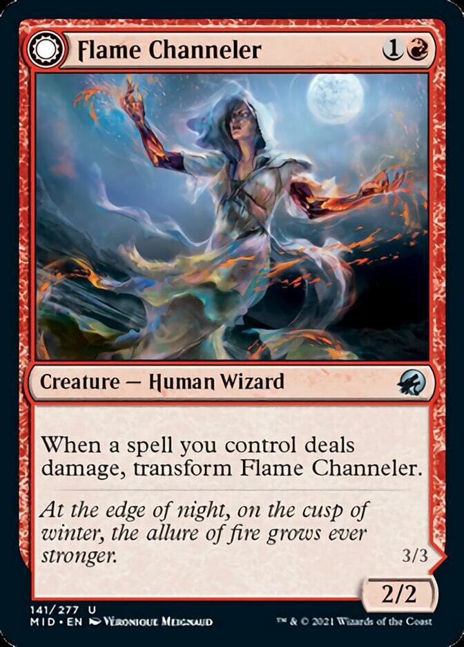 Flame Channeler // Embodiment of Flame [Innistrad: Midnight Hunt] | Galaxy Games LLC