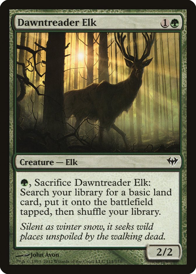 Dawntreader Elk [Dark Ascension] | Galaxy Games LLC