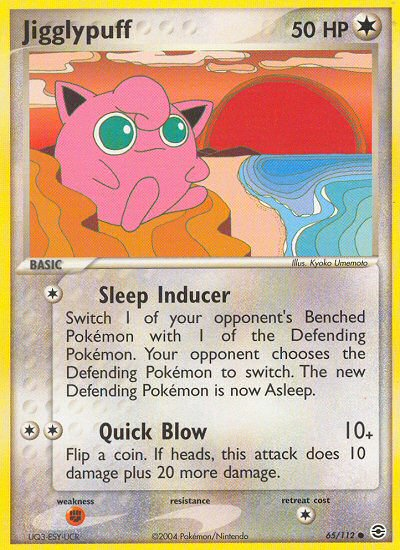 Jigglypuff (65/112) [EX: FireRed & LeafGreen] | Galaxy Games LLC