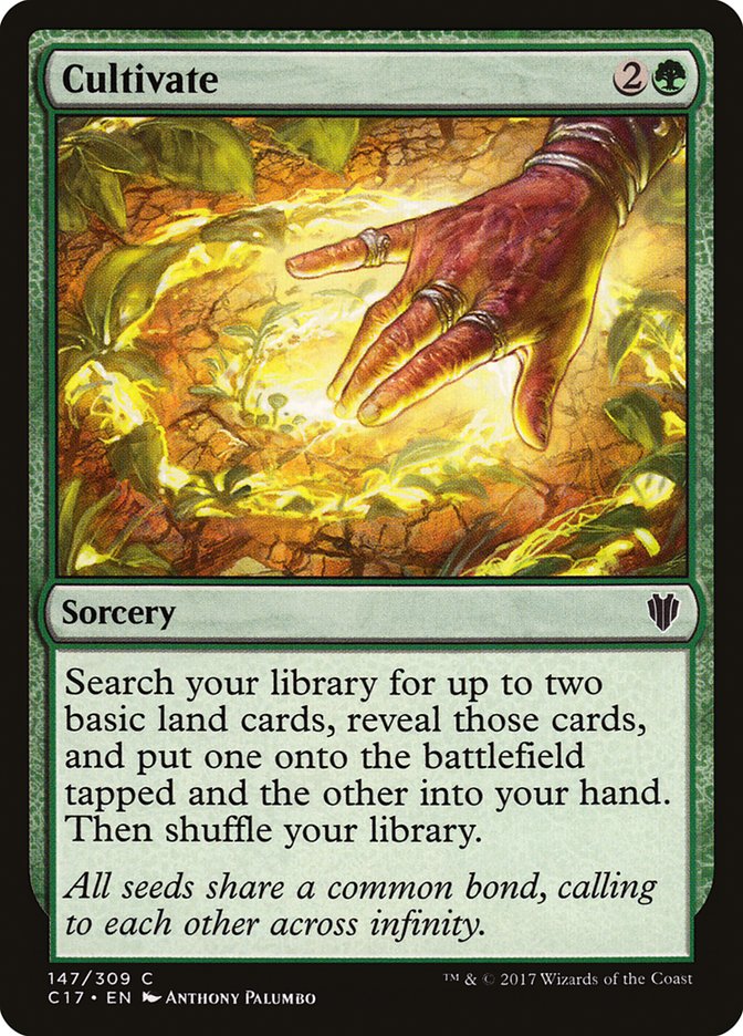 Cultivate [Commander 2017] | Galaxy Games LLC