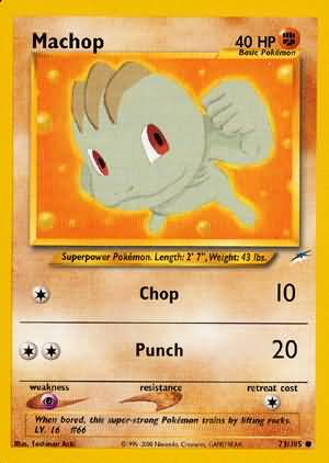 Machop (73/105) [Neo Destiny Unlimited] | Galaxy Games LLC