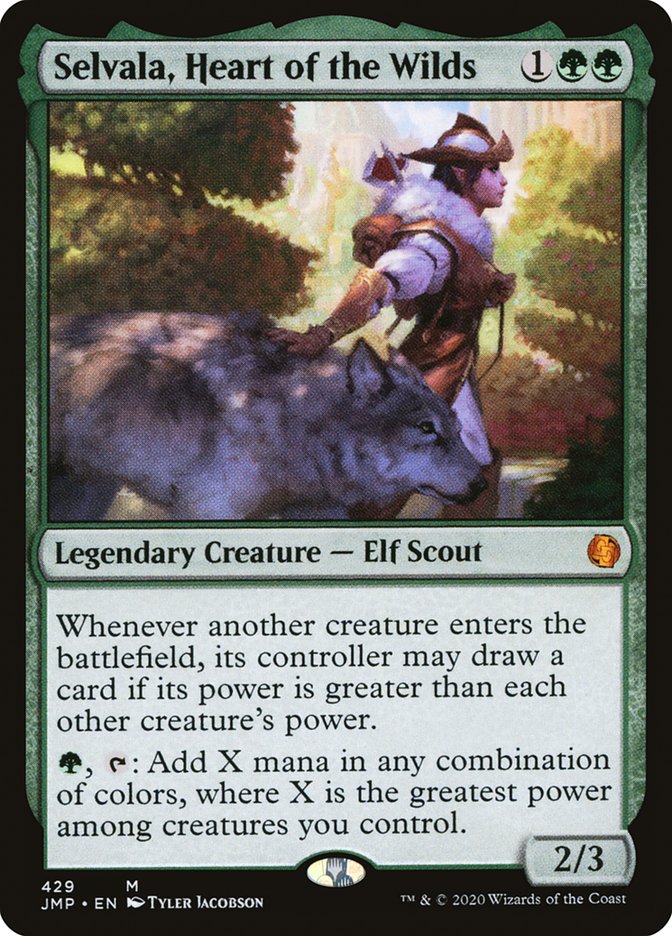 Selvala, Heart of the Wilds [Jumpstart] | Galaxy Games LLC